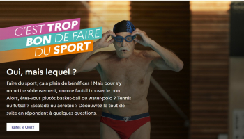Quel est le bon sport à faire pour moi ?